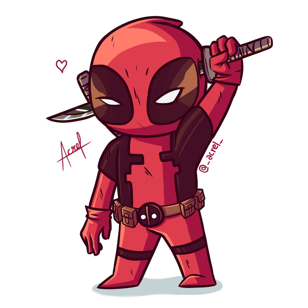 FanArt of Deadpool ver.Chibi