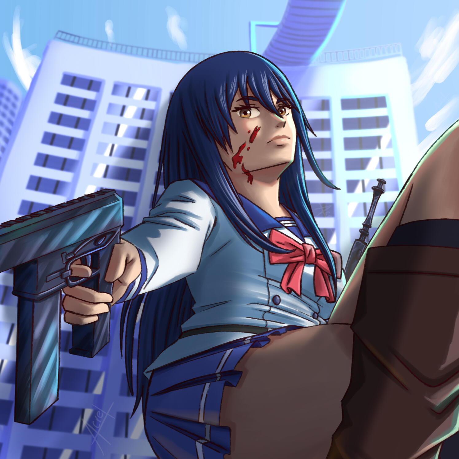 FanArt of Yuri Honjo